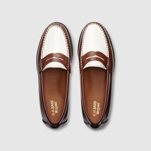G.H bass womens Whitney weejuns loafer whiskey/white